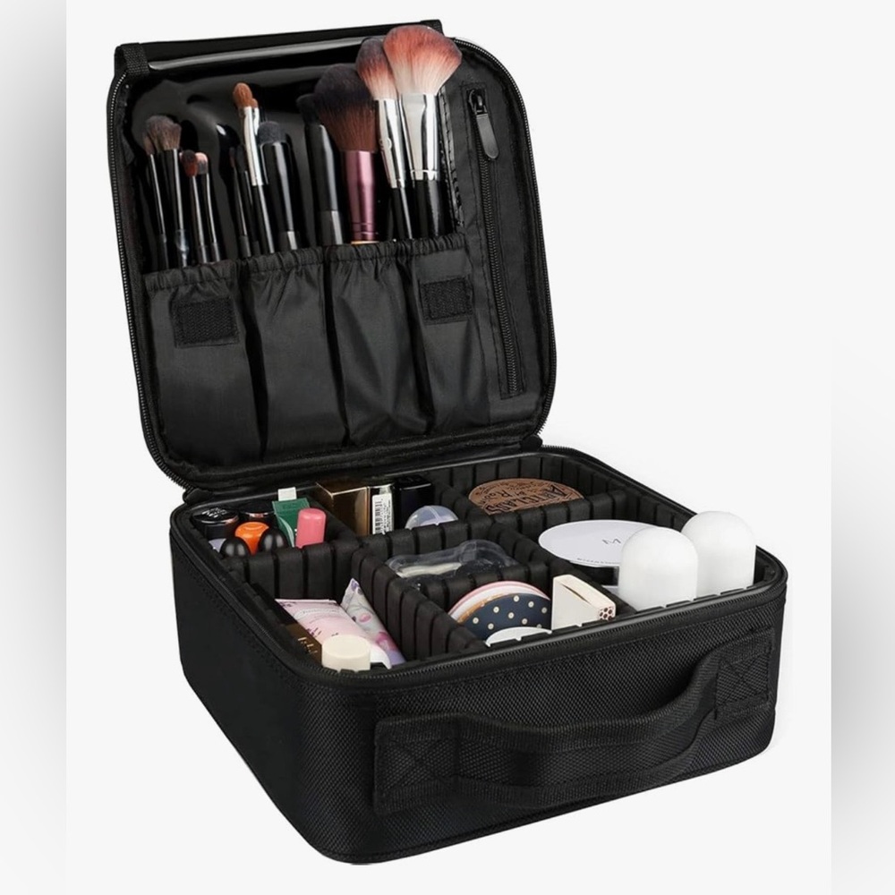 Travel Makeup Case with Mirror Travel Cosmetics Bag